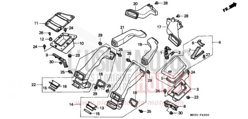 CONDUIT D'AIR GL1500SET de 1996
